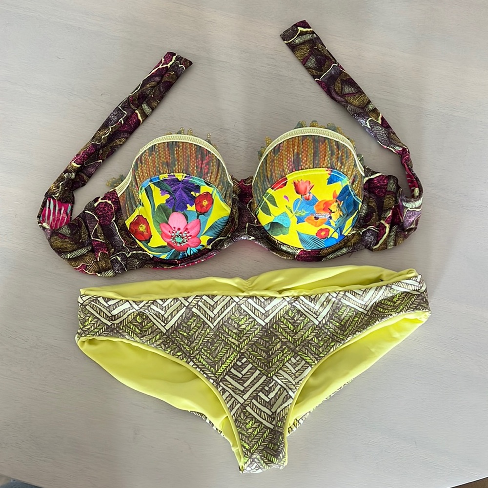 Reversible maaji strapless bikini